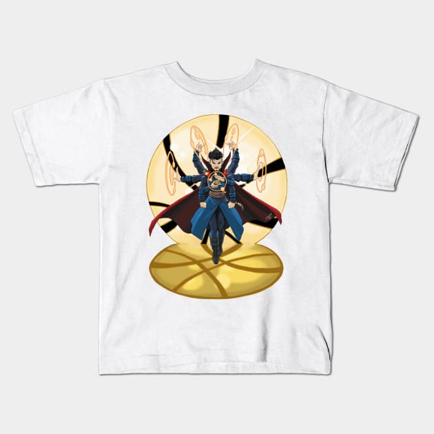 Master of the Mystic Arts Kids T-Shirt by donisalmostagenius